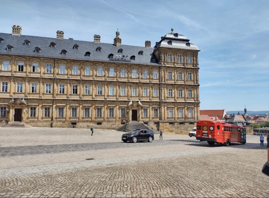 3 Zimmer Ferienwohnung Hanna Hirschaid Buitenkant foto